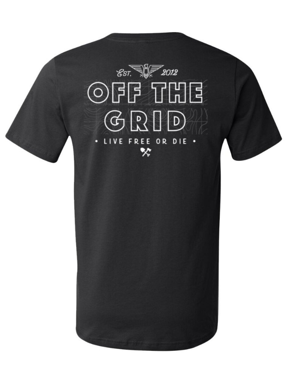 Off The Grid Surplus All Out Pocket Tee - Black